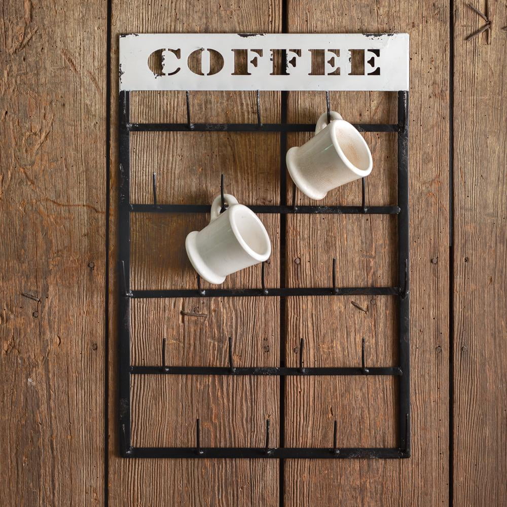 Hanging Coffee Mug Rack - Walmart.com - Walmart.com