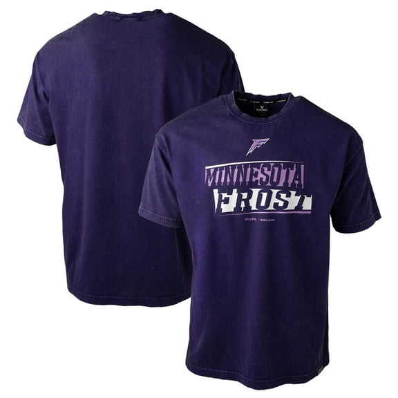 Unisex Purple Minnesota Frost Boxy T-Shirt