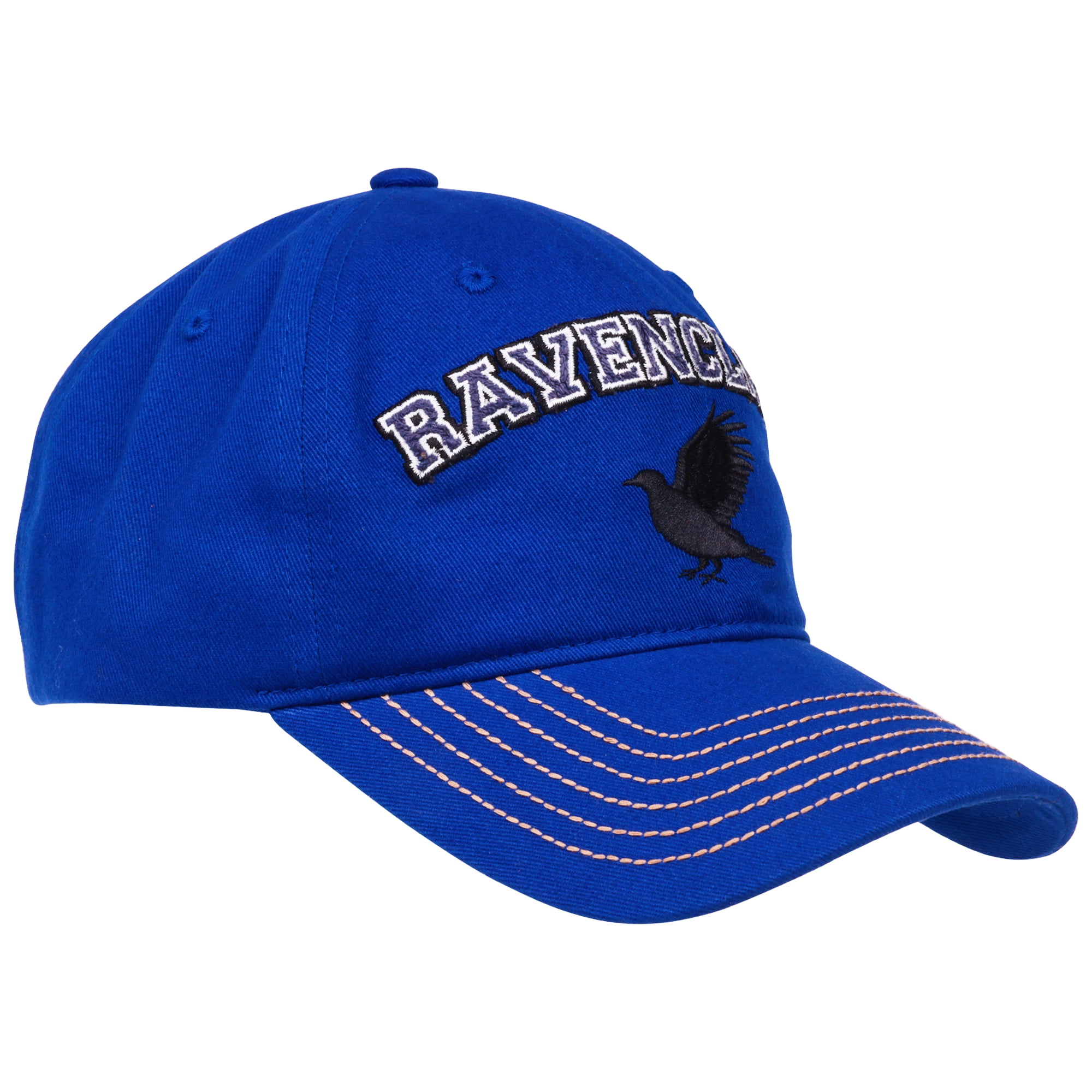 Harry Potter Baseball Cap, Ravenclaw Dad Hat with Curved Brim, Blue, One Size