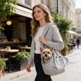thumbnail image 5 of Lunxisen 4 Pcs Pet Carrier Backpack for Cats and Dogs Travel Shoulder Bag Comfortable Breathable Outdoor Adventure Carrier Bag, 5 of 8