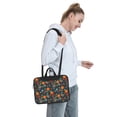 thumbnail image 6 of Lsque Autumn with Pumpkins Pattern Laptop Bag – Portable & Slim Single-Shoulder Computer Case with Adjustable Strap, Protective, Lightweight for 13”/14”/15.6” Laptops, 6 of 8