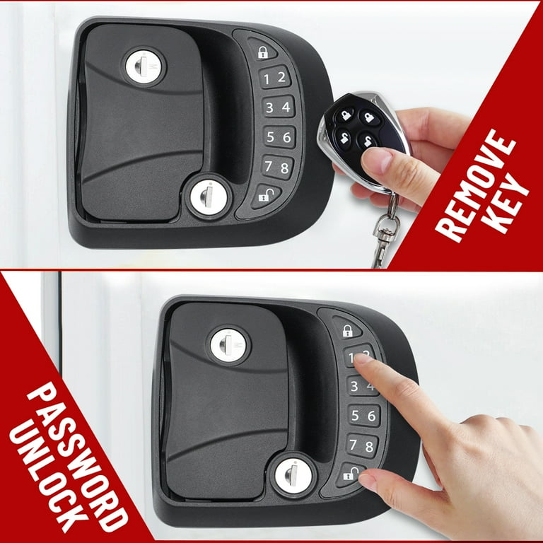 Remote keyless entry house deals door locks