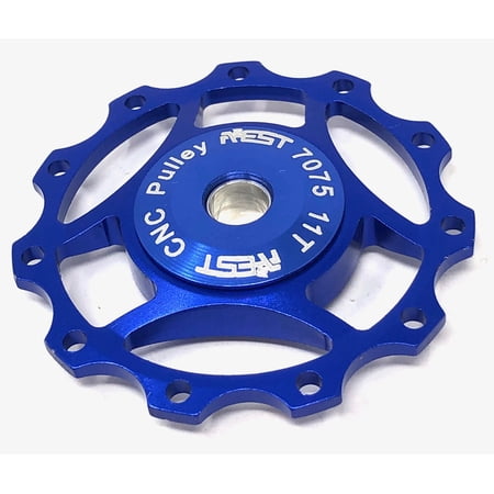 AEST 11T Aluminum Alloy Rear Derailleur Upper/Lower Wheel Pulley for Shimano/SRAM (BLUE-2) price history on PriceWatchPro