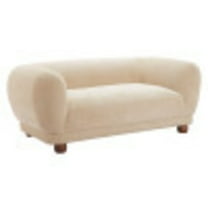 Boet Loveseat Taupe Sofa, Modern Style, Seats up to 2, Plywood, Indoor Living