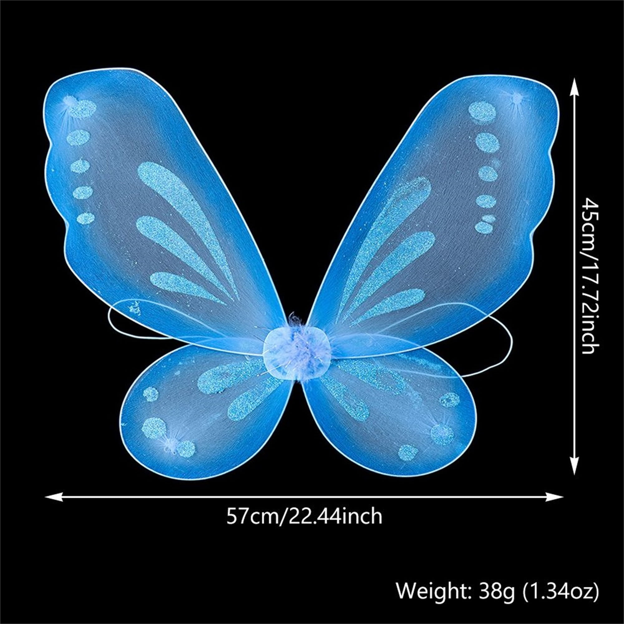 Costume De Papillon Gonflable Pour Femme - Ailes De Papillon - Ailes De Papillon Pour Adultes - Costumes Gonflables D'Halloween - Costume Lumineux