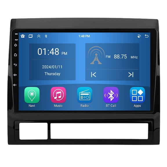 RoverOne 4 64GB Car Stereo CarPlay GPS Navigation Bluetooth for Toyota Tacoma 2 N200 Hilux 2005-2015 Android Touch Screen Player