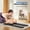Black, variant on Pilates Board, Multifunctional Abdominal Plate, Detachable Ab Trainer Machine with Anti-Slip and Quiet Design, Portable Pilates Reformer for Core Workouts, Home Gym Equipment for Women