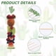 thumbnail image 5 of 100 palillos de bambú para cócteles, brochetas de bambú, palillos de frutas, palitos para decorar bebidas y aperitivos, hechos a mano., 5 of 9