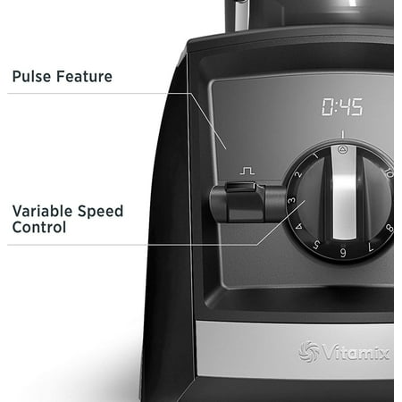 Vitamix - Ascent Series A2300 SmartPrep Kitchen System - Black