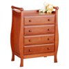 Child of Mine by Carter's - Quiet Nights 4-Drawer Dresser, Mahogany