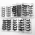 thumbnail image 4 of SDOHIG 5 Pairs of Fake Eyelashes, Lash Clusters, False Eyelashes, Mixed Eyelashes, Thickened Three-Dimensional Eyelashes, Eyelash Clusters, Gifts for Women, 4 of 7