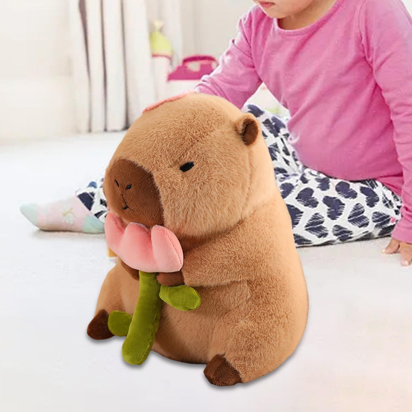 LeeQinersw Cartoon Stuffed Capybara Toys 30cm Bedroom Decoration Valentine's Day Gifts Soft
