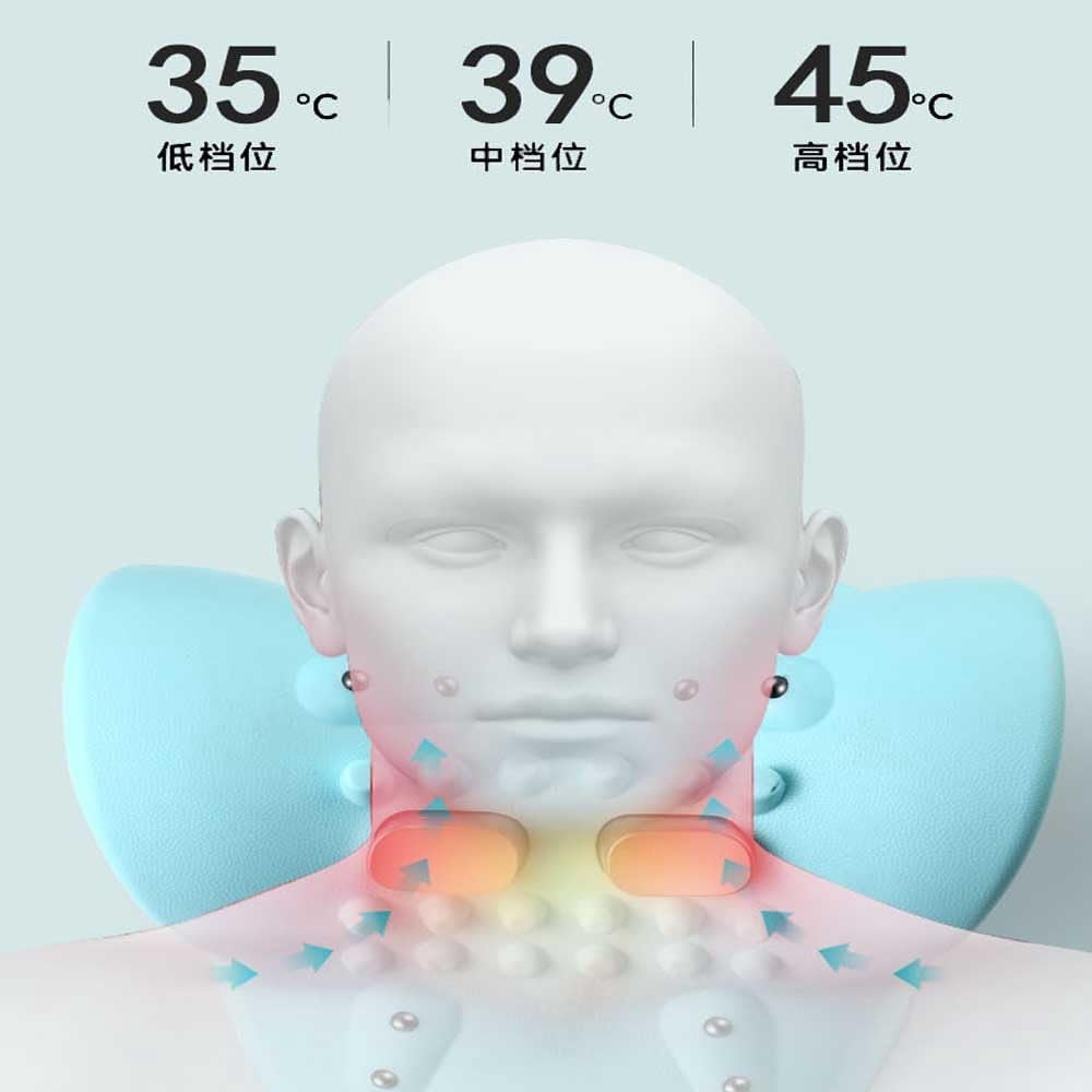 Artuvate Neck Massager,Fisiorest Pro The 5-in-1 Neck Massager,4d Portable NeckPillows,26° Angle Cervical Traction Device-RelieveNeck,Shoulder Pain and Reverse Forward Head Posture in Just 15 Minutes