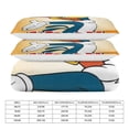thumbnail image 5 of Duvet Cover Bedding Set Cartoon Print Soft Quilt Cover 3 Pieces, 1 Comforter Cover & 2 Pillowcases for Kids Teens Boys Girls Room Decor 79"x90", 5 of 8