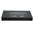 thumbnail image 2 of HD 4x1 Switch Quad Multi Viewer Splitter Ultra con conmutador sin interrupciones Video HD 1080P Soporte 5 modos Enchufe de EE. UU. Monstrate EL1340-02B, 2 of 2