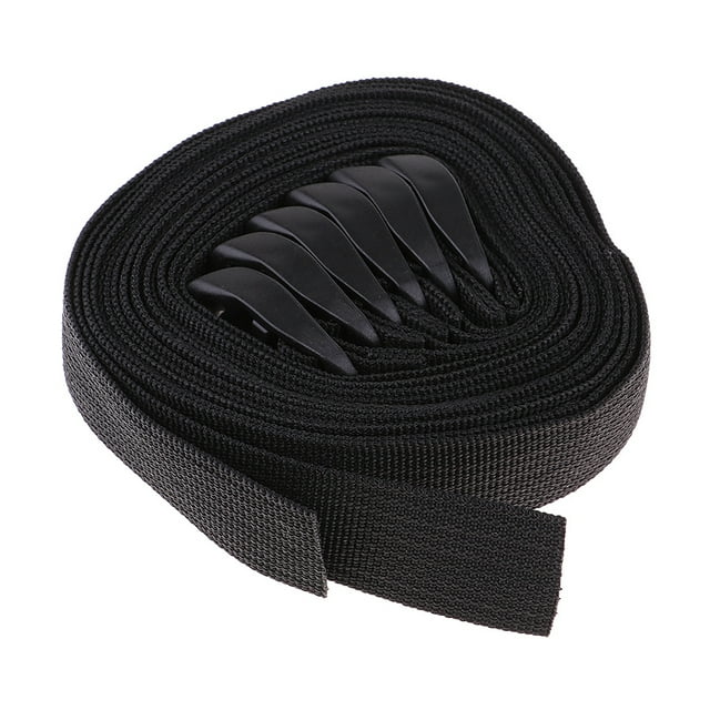 4 Ensembles Sangles en Nylon de 1 Pouce avec Boucle de Réglage pour Fabrication de Bagages DIY