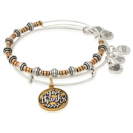 Alex And Ani Give Thanks - Set of 2 - Two Tone - RS