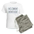 thumbnail image 5 of CafePress - Science Teacher Pajamas - Women's Short Sleeve Print T-Shirt and Pants Light Cotton Pajama Set, 5 of 7