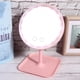 thumbnail image 4 of USB carga 3 Color luz escritorio espejo cosmético ajustable LED maquillaje MirrorPink, 4 of 8