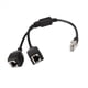 thumbnail image 3 of 4X Cable Divisor Ethernet RJ45, 1 Macho A 2 Hembra Cable Conector Ethernet Adecuado para Lan Cat5, Cat6 Adaptador de Enchufe Ethernet, 3 of 5