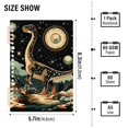 thumbnail image 2 of FORMRS 1-Subject Spiral Notebook 8" x 5" College Ruled 60 Refillable Sheet A5 Hard Cover, Black Dinosaur, 2 of 7