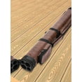 thumbnail image 3 of golytefs Square Four-hole Billiard Pool Cue Case Leather Billiard Rod Bucket W/ Pockets, 3 of 9