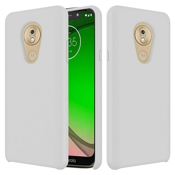 GSA Silicone Candy Case for Motorola Moto G7 Play, XT1952 White