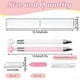 thumbnail image 3 of Pens Kit, 2Pcs Wax Pen with 32Pcs Wax (Pink) accessories, 3 of 5
