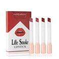 thumbnail image 3 of 4Pcs Cigarette Lipstick Set Semi Matte Mist Little Smoke Lipstick Long, 3 of 5