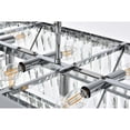 thumbnail image 5 of Elegant Lighting Josephine 48" Rectangular Chandelier in Chrome, 5 of 8