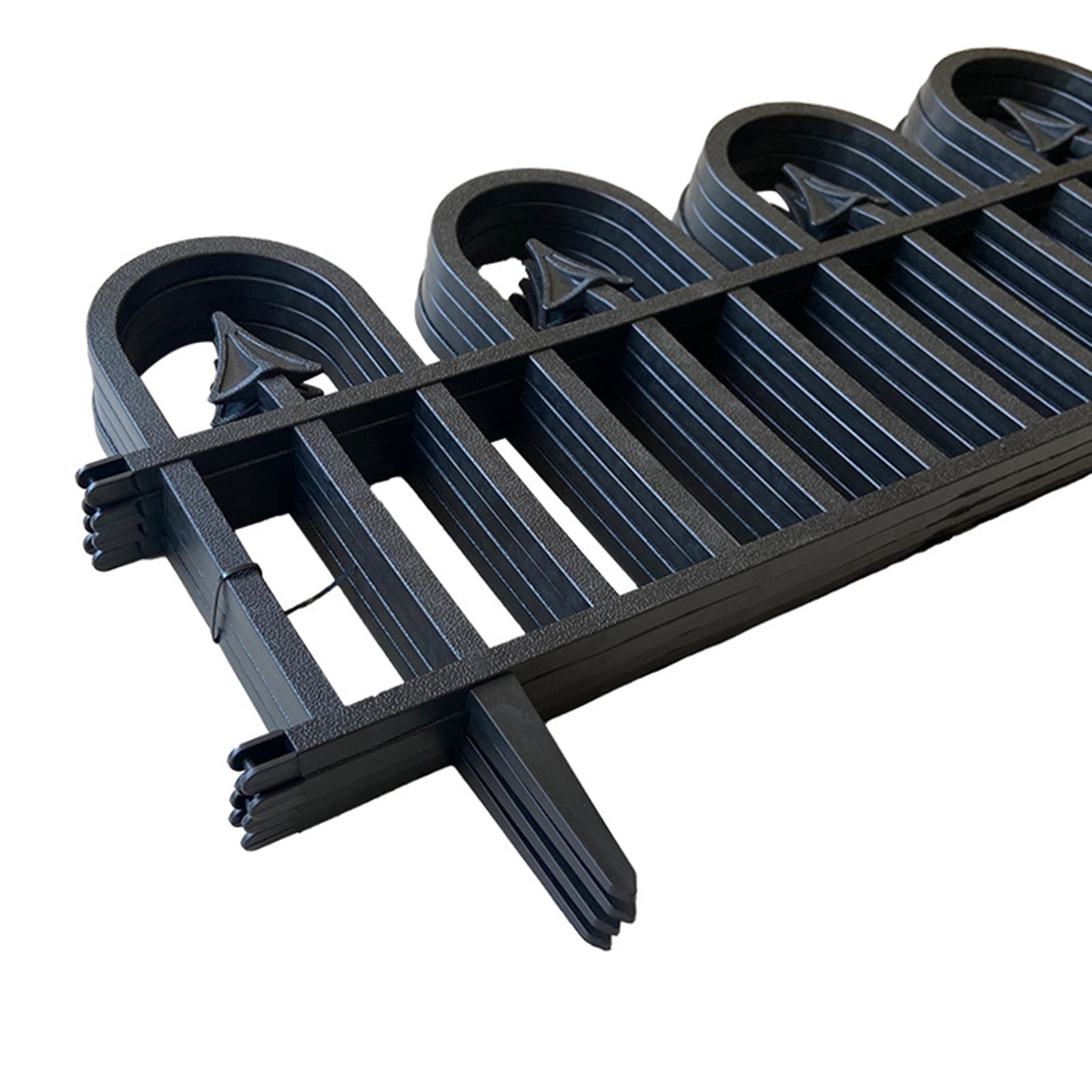 5Pieces Decorative Garden Fence Panels Outdoor Fencing Ornaments Panel Fence Panel for Landscape Flower Bed Edges
