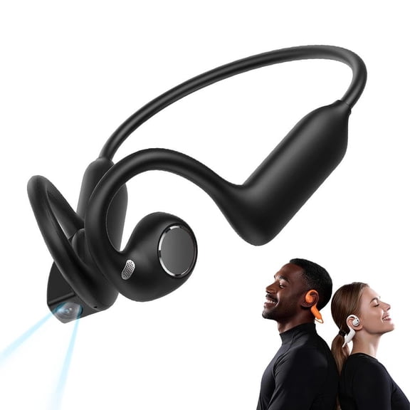 AI Bluetooth Headphones with Camera,Open Ear Wireless Earbuds,Bone Conduction Headphones with AI Translation,8MP Smart Camera Open-Ear Headset,Wireless Bluetooth Sport Earphones for Running & Travel