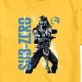 thumbnail image 3 of Mortal Kombat - Sub Zero Lin Kuei - Men's Short Sleeve Graphic T-Shirt, 3 of 5