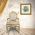 thumbnail image 3 of Jett, Kristina 15x15 Gold Ornate Wood Framed with Double Matting Museum Art Print Titled - Green Flow II, 3 of 4