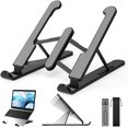 thumbnail image 1 of Support d'Ordinateur Portable Réglable en Hauteur Support Antidérapant Compatible, 1 of 4