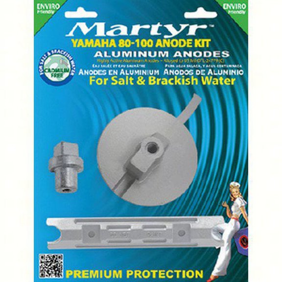 Martyr (Canada Metal Pacific)  CMY80100KITA; Anode Yamaha Outboard 80-100 Hp Kit Aluminum