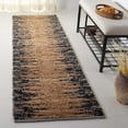 thumbnail image 2 of SAFAVIEH Natural Fiber Jake Abstract Runner Rug, Natural/Black, 2'3" x 8', 2 of 7