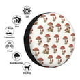 thumbnail image 4 of Fotbe Mushroom Funda de Llanta de Repuesto con Estampado, Engrosada, Ajuste Universal para Jeep, Remolque, RV, SUV, Camión-14 inch, 4 of 6
