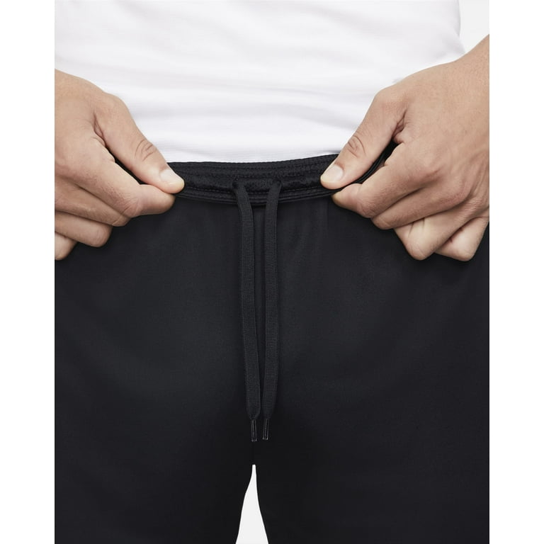 Nike Dri FIT Academy Men s Knit Soccer Shorts Black White XL