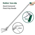 thumbnail image 5 of IC ICLOVER 52" Professional Snake Catcher, Extra Heavy Duty Reptile Grabber Tongs Stick Rattlesnake Handling Tool Trash Pick up, Litter Picker with Zigzag Wide Jaw- Stainless Steel, 5 of 8