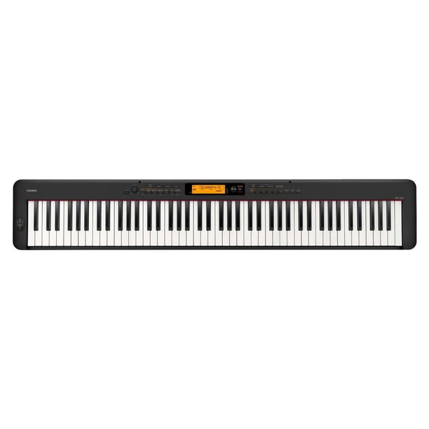 Piano doméstico digital Casio CDP-S360 de 88 teclas con soporte, pedal y libro