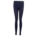 thumbnail image 1 of Leggings de invierno con forro polar para mujer, cintura alta, elásticos y cálidos. Armada, 1 of 9