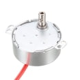 thumbnail image 1 of Motor sincrónico eléctrico Uxcell Motor de plato giratorio AC 12V 50-60Hz CCW/CW 4W 9-11RPM, 1 of 5