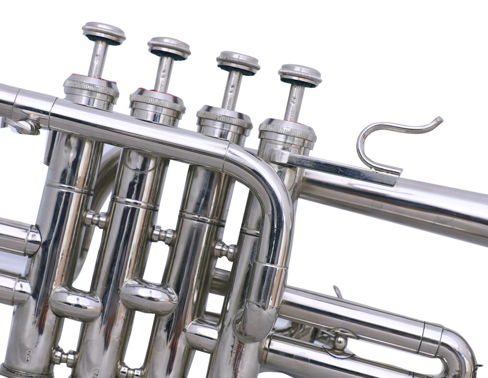 Bb Flat Blue Brass Euphonium With Free Hard Case Mouthpiece