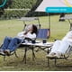 thumbnail image 2 of Silla Camastro Plegable Tecnologia Gravedad Cero Reclinable con sombrilla gris 6.49 pulg Elly Decor SO-SGCCD-BE, 2 of 10