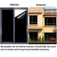 thumbnail image 3 of 90X600CM Pelicula Privacidad Ventanas, Pelicula Privacidad Ventanas Película de Vidrio,Adherente Estático, Vinil para Ventana Protección UV para Hogar Cocina Oficina(Negro), 3 of 4