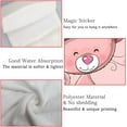 thumbnail image 4 of 2 Pcs Hanging Towels, Dish Towels Cute Pink Kitten Set On A Heart Absorbent Hand Towels with Hanging Loop Washcloth for Bathroom Kitchen, 4 of 6