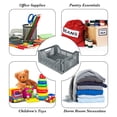 thumbnail image 3 of Simplify 15LT Collapsible Plastic Storage Crate in Grey, 3 of 8