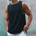 thumbnail image 1 of Chaleco de gimnasio de secado rápido para hombre, ropa de culturismo, camiseta sin mangas de entrenamiento, chaleco de Fitness de verano, 1 of 4