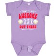 thumbnail image 3 of Inktastic That's My Awesome Sister out There with Volleyballs Boys or Girls Baby Bodysuit, 3 of 5